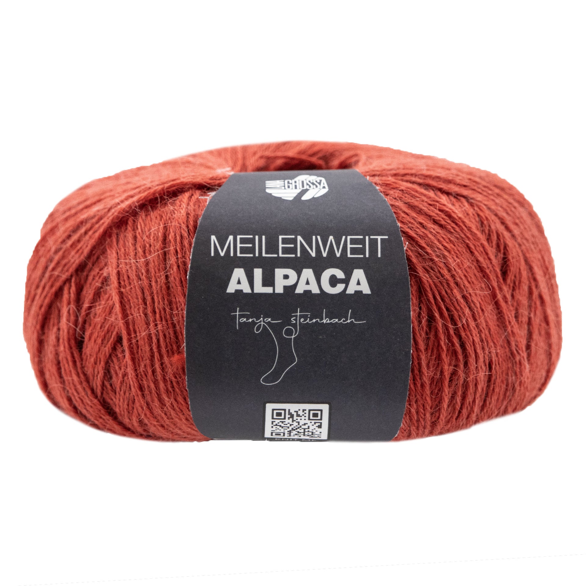 Lana Grossa Meilenweit Alpaca Yarn - 2003 Terracotta