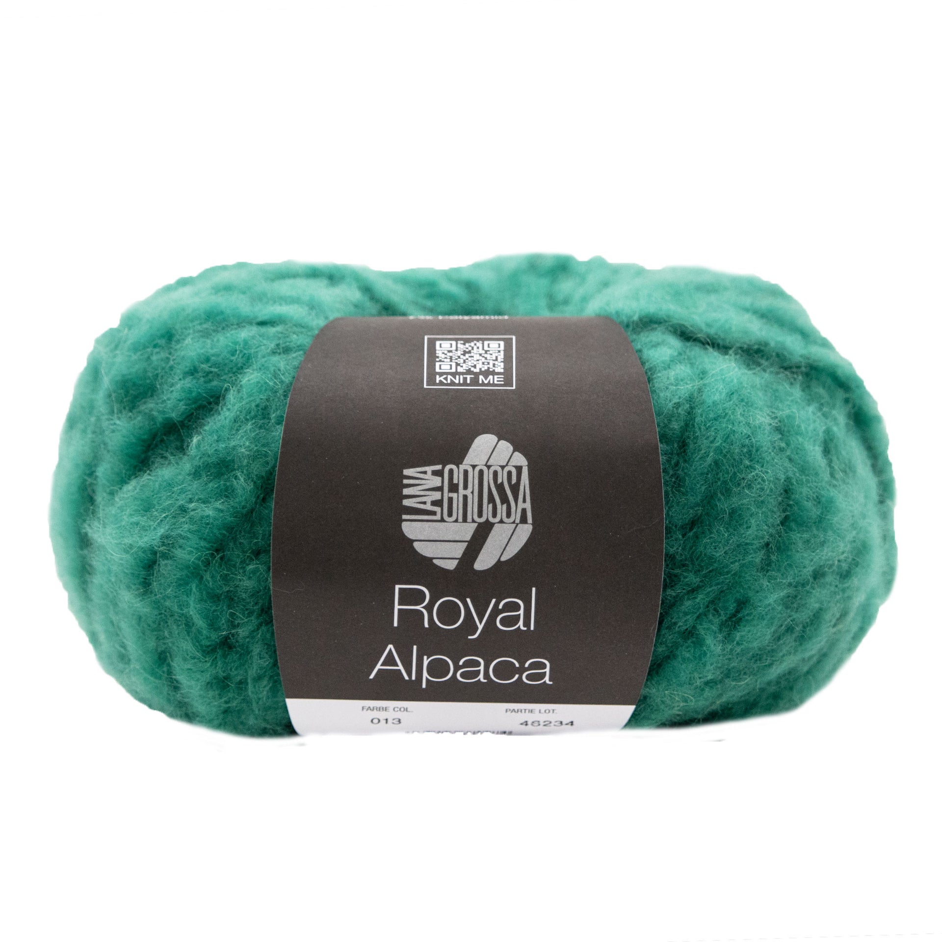 Lana Grossa Royal Alpaca Yarn - 13 Emerald