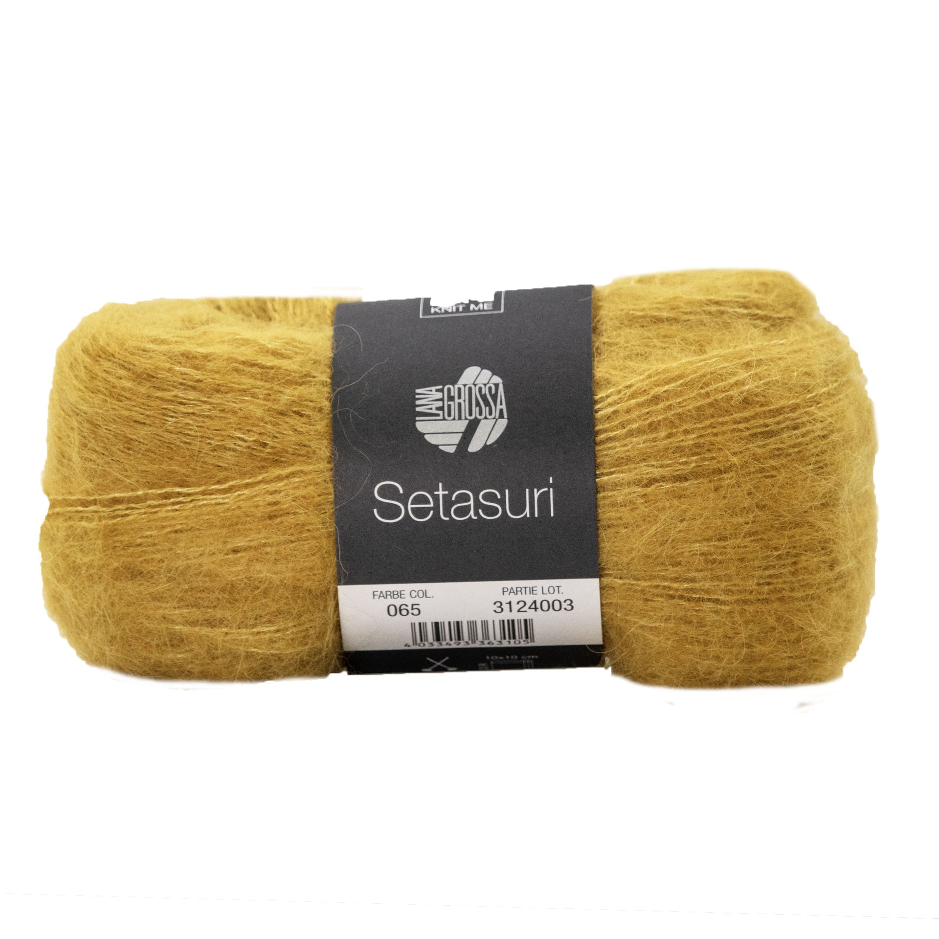 Lana Grossa Setasuri Yarn - 65 Honey Yellow