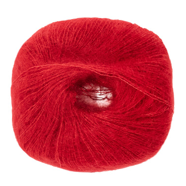 Lana Grossa Silkhair Yarn - 008 Cherry Red