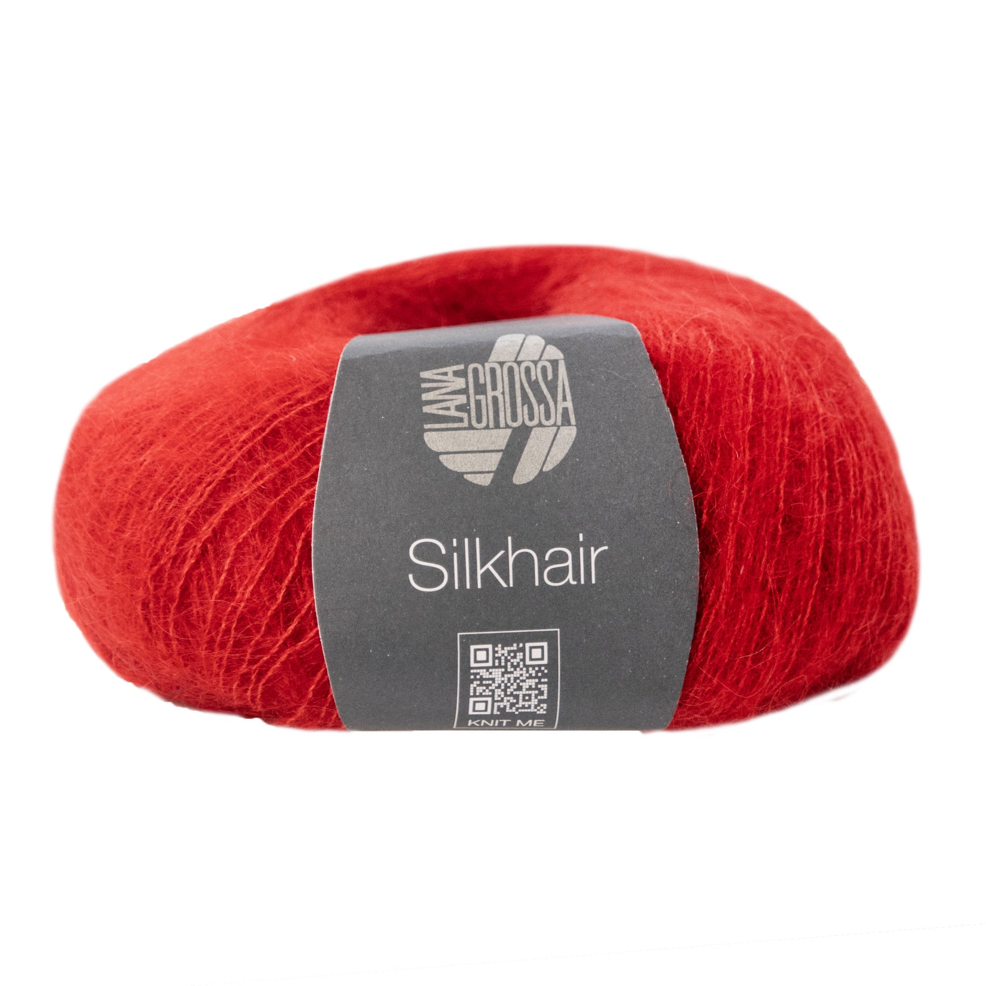 Lana Grossa Silkhair Yarn - 008 Cherry Red