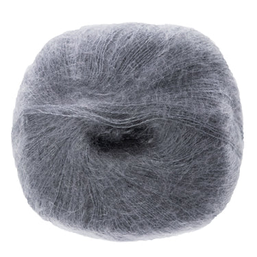 Lana Grossa Silkhair Yarn - 012 Dark Grey