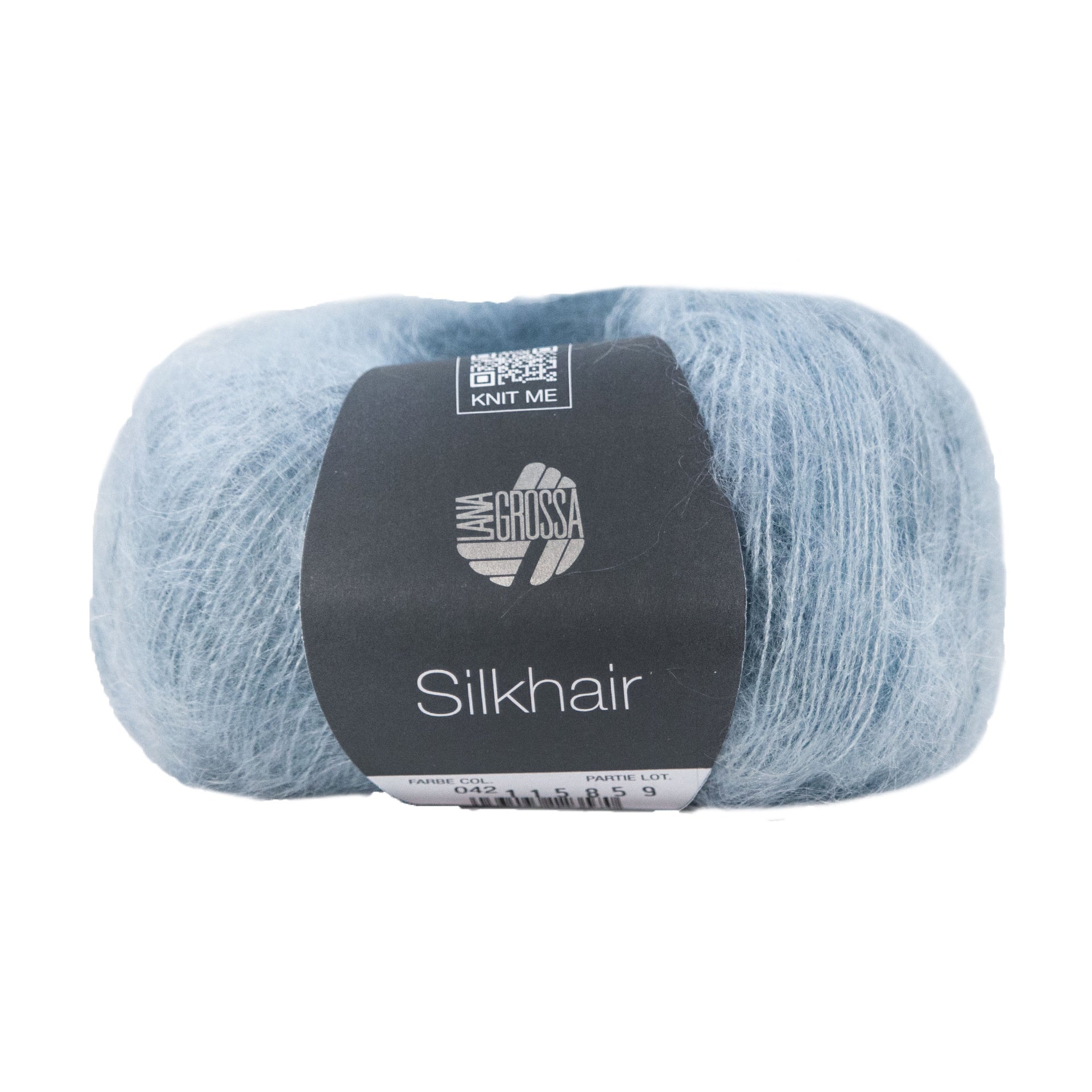 Lana Grossa Silkhair Yarn - 042 Light Blue