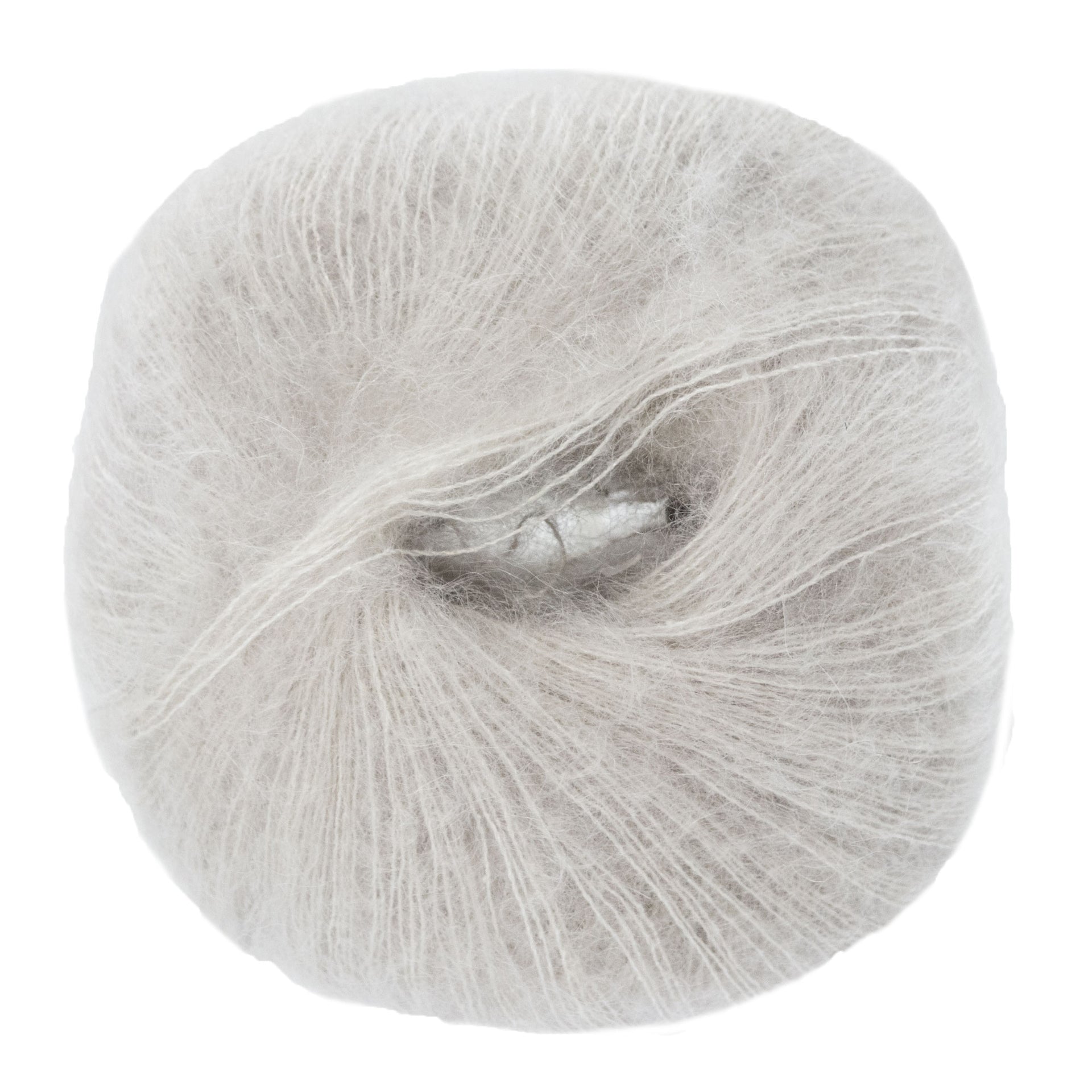Lana Grossa Silkhair Yarn - 058 Pearl White