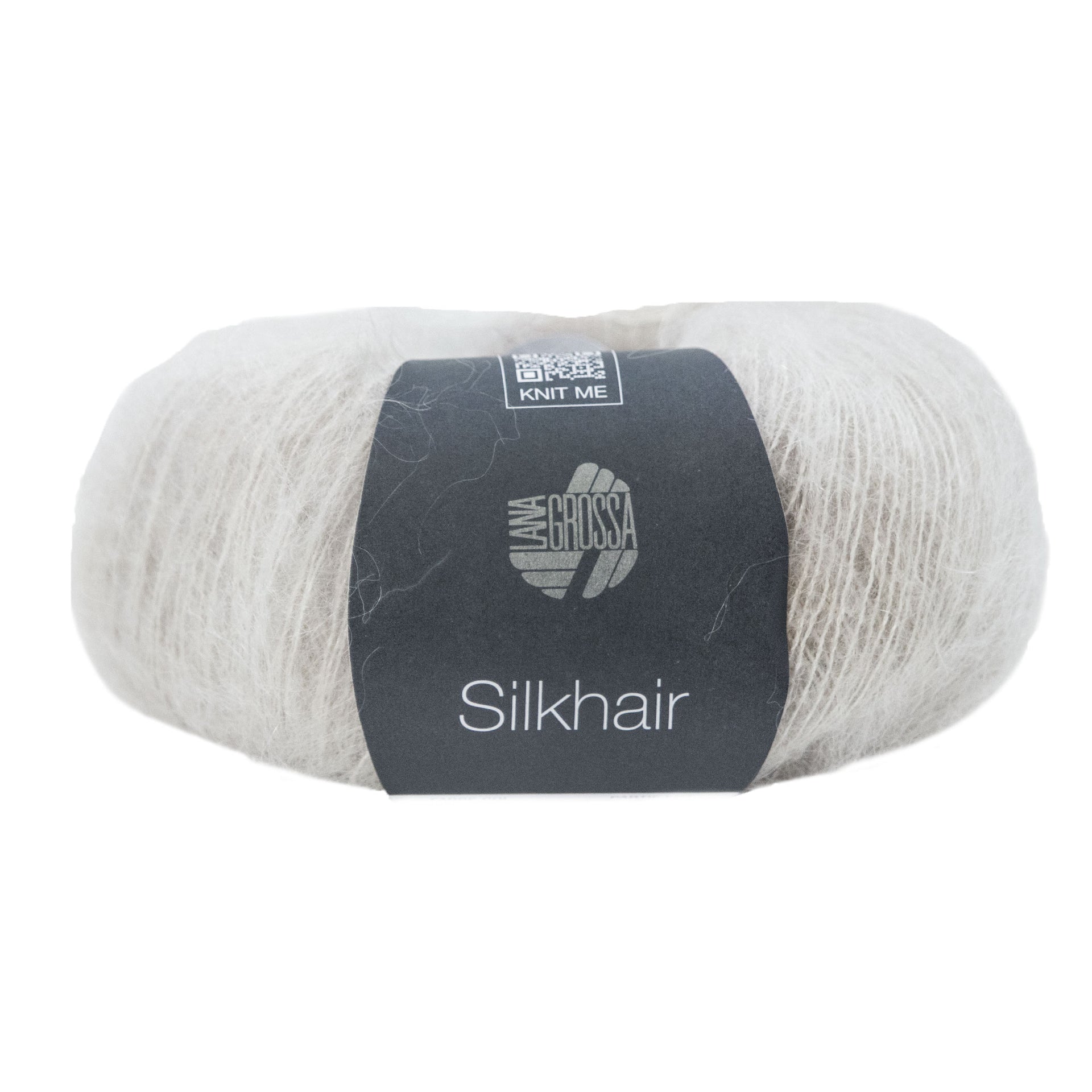 Lana Grossa Silkhair Yarn - 058 Pearl White