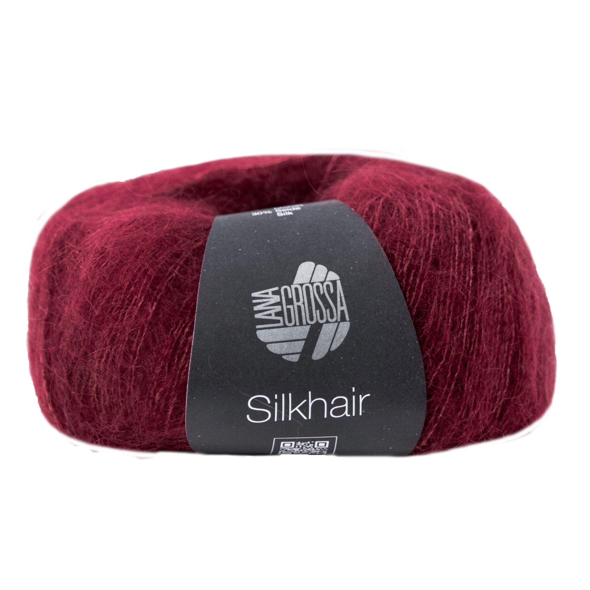 Lana Grossa Silkhair Yarn - 113 Bordeaux
