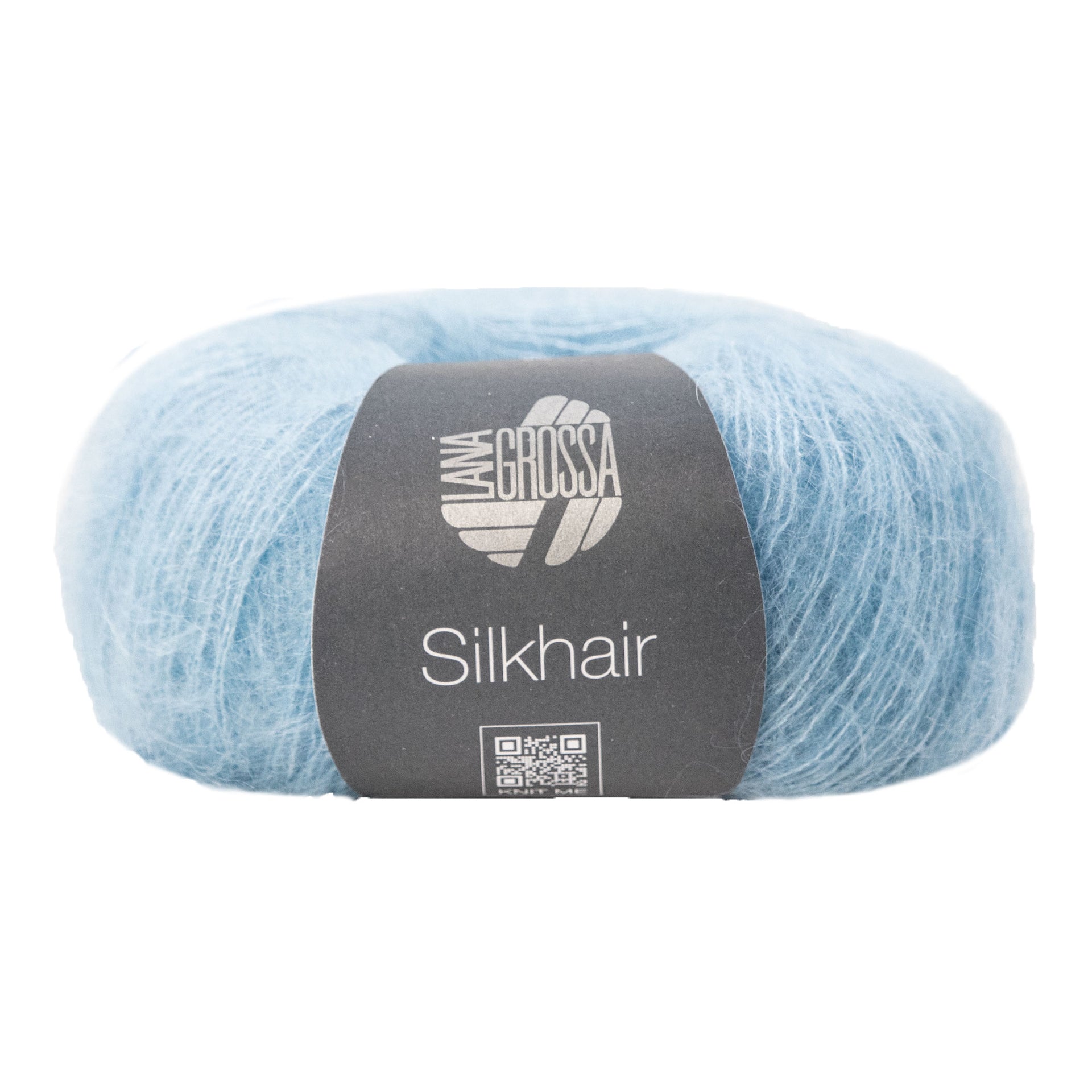 Lana Grossa Silkhair Yarn - 201 Soft Blue