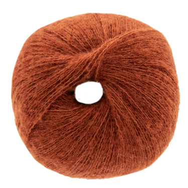 Lana Grossa Soffio Yarn - 04 Rust Brown