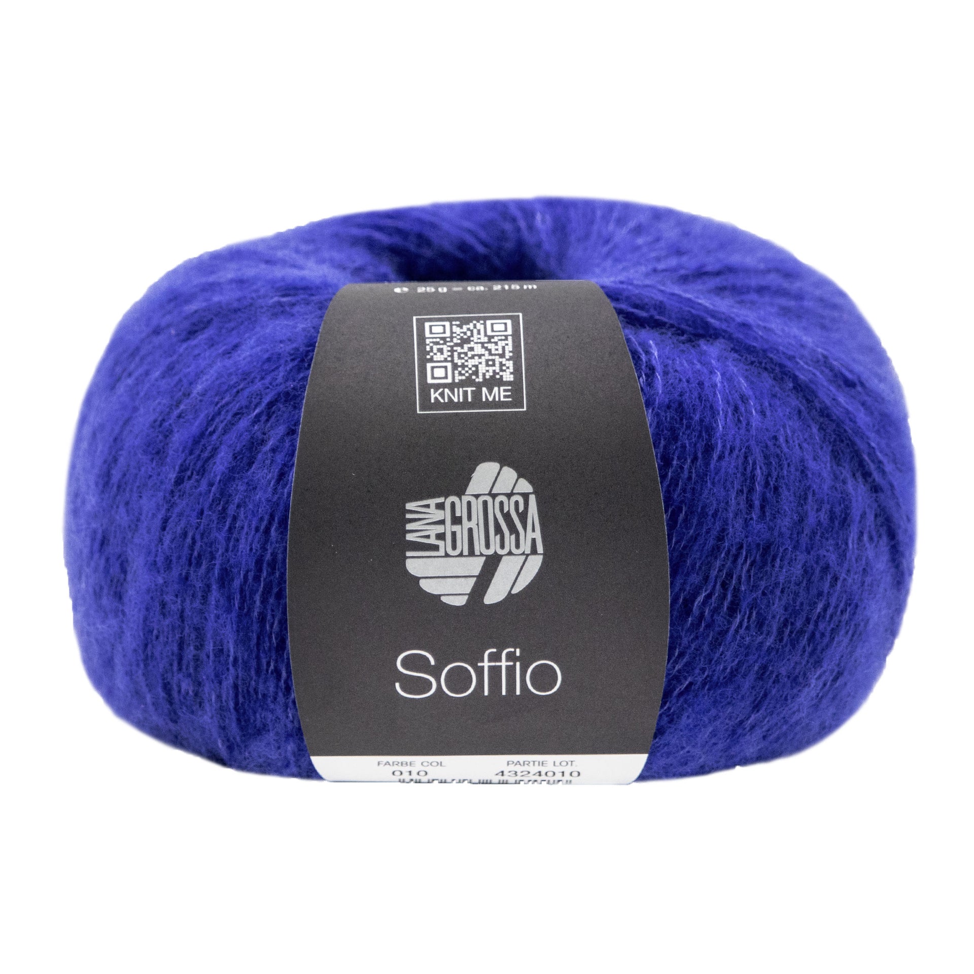 Lana Grossa Soffio Yarn - 10 Blue