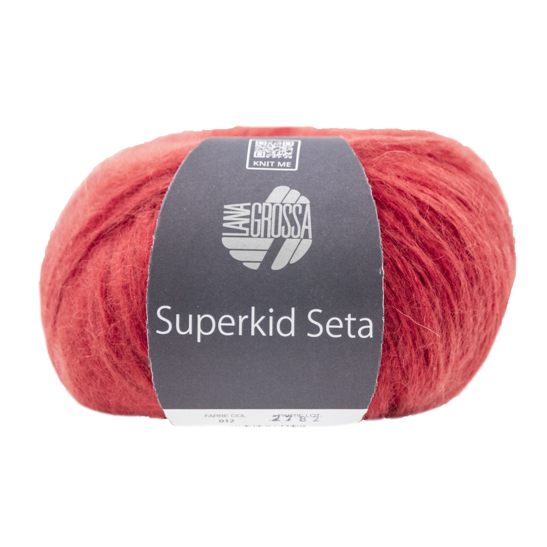 Lana Grossa Superkid Seta Yarn - 012 Rust Red