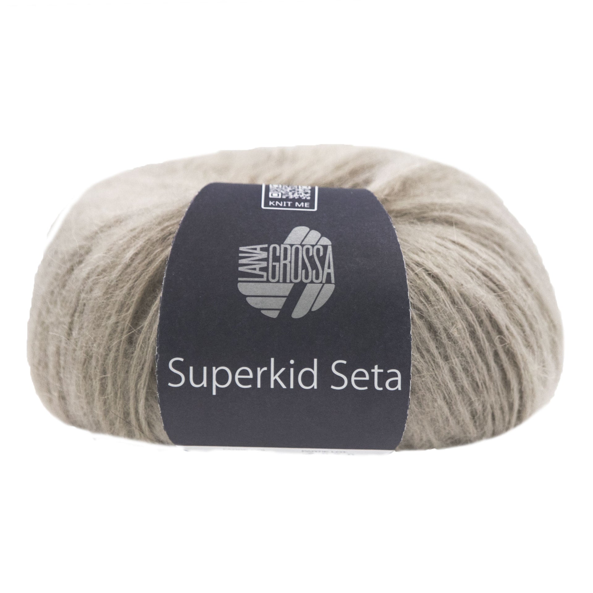 Lana Grossa Superkid Seta Yarn - 018 Grey-Beige
