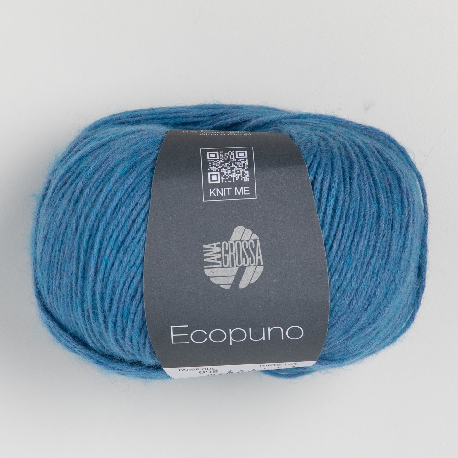 Lana Grossa Ecopuno Yarn - 098 Dove Blue