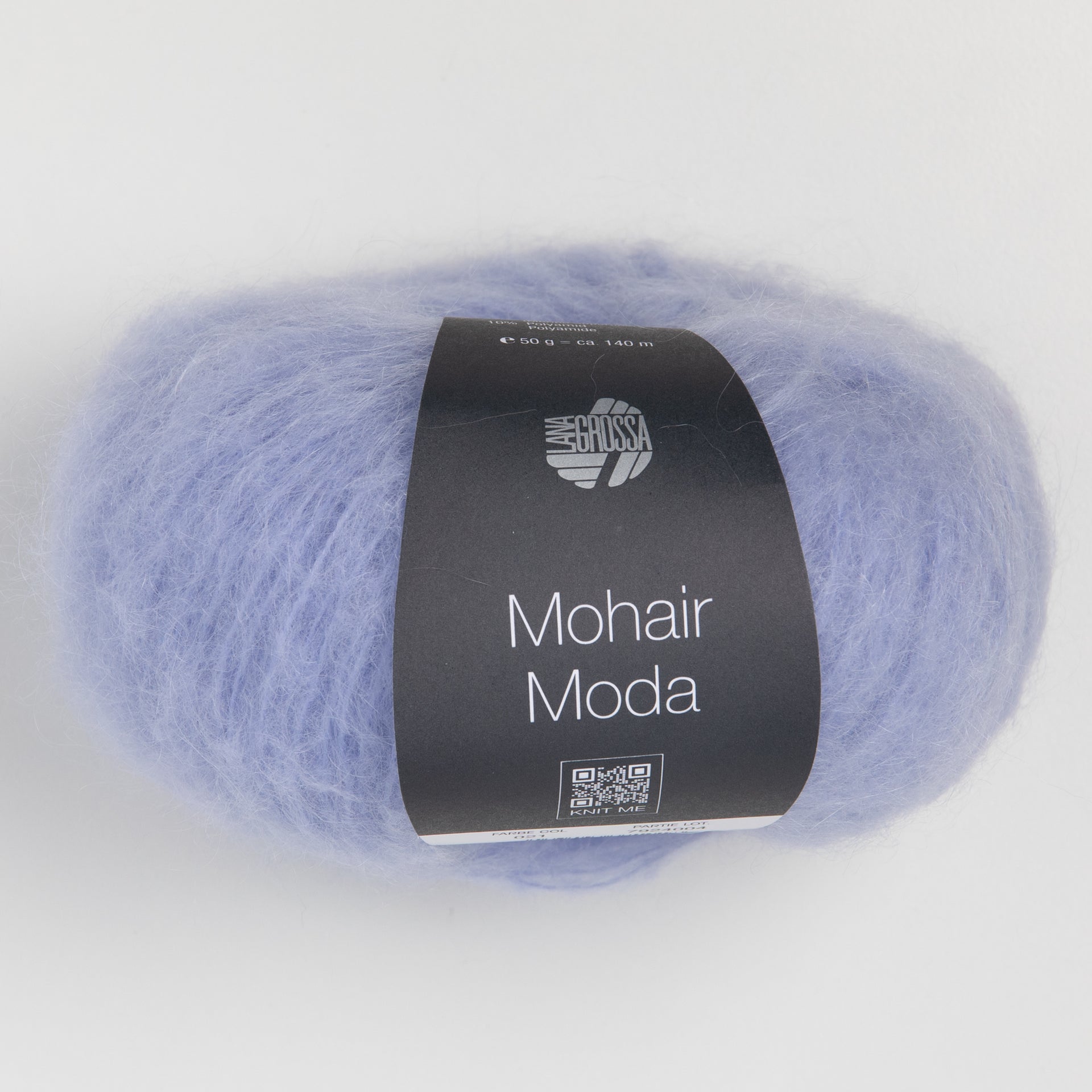 Lana Grossa Mohair Moda Yarn - 21 Violet Blue