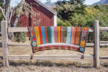 Jimmy Beans Wool 2025 Crochet Blanket Club Kits - Tosh Blanket - Trailblazer