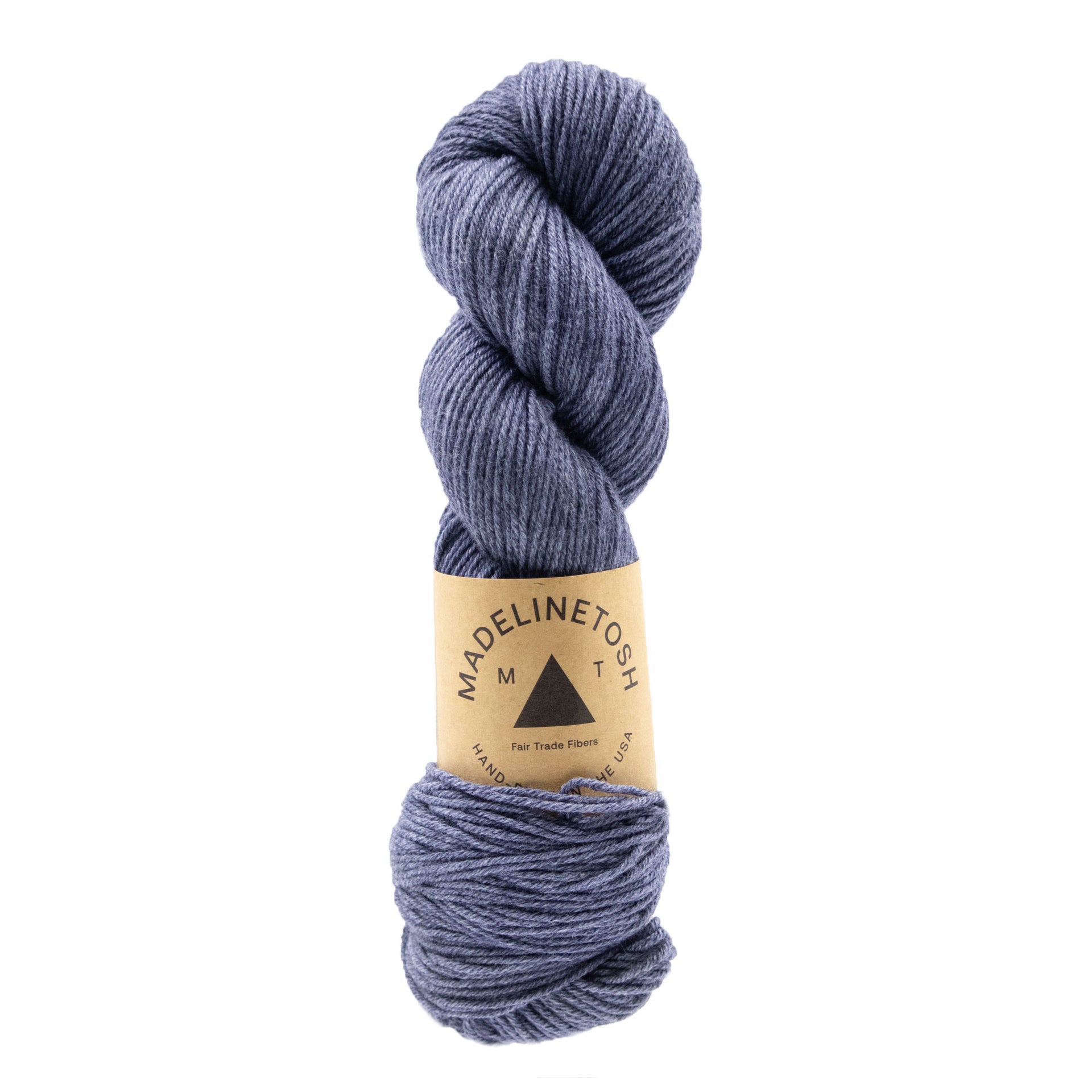 Madelinetosh Wool + Cotton Yarn - Ink