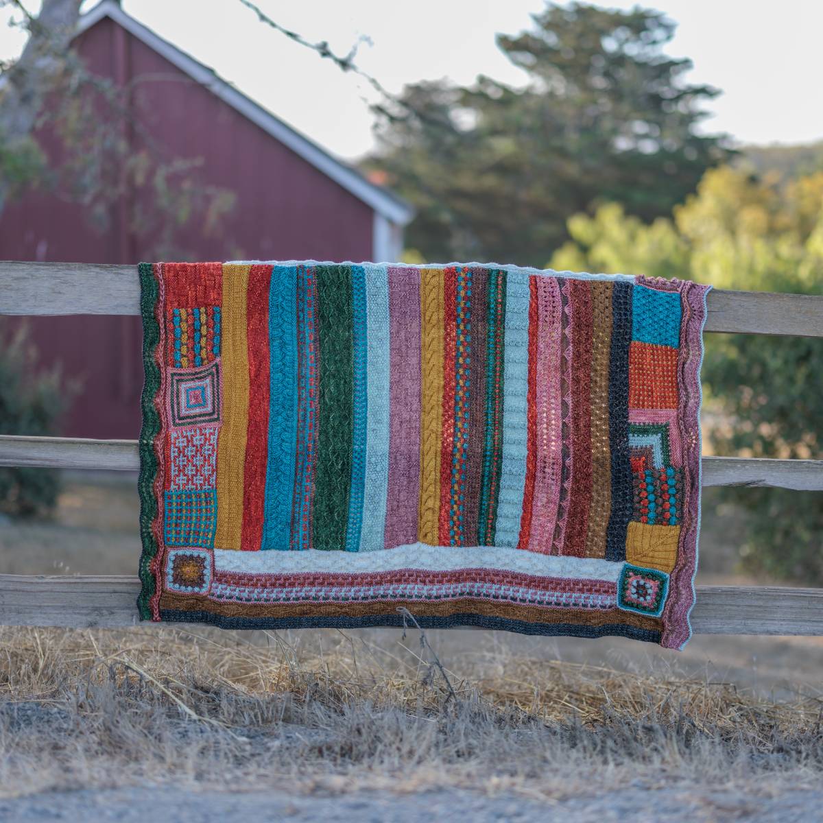 Jimmy Beans Wool 2025 Knit Blanket Club Kits - Tosh Blanket - Trailblazer