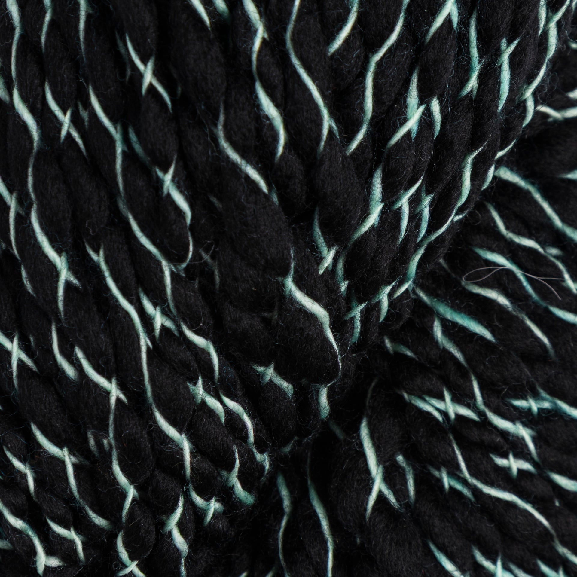 Malabrigo Caracol Yarn - 083 Water Green on Black