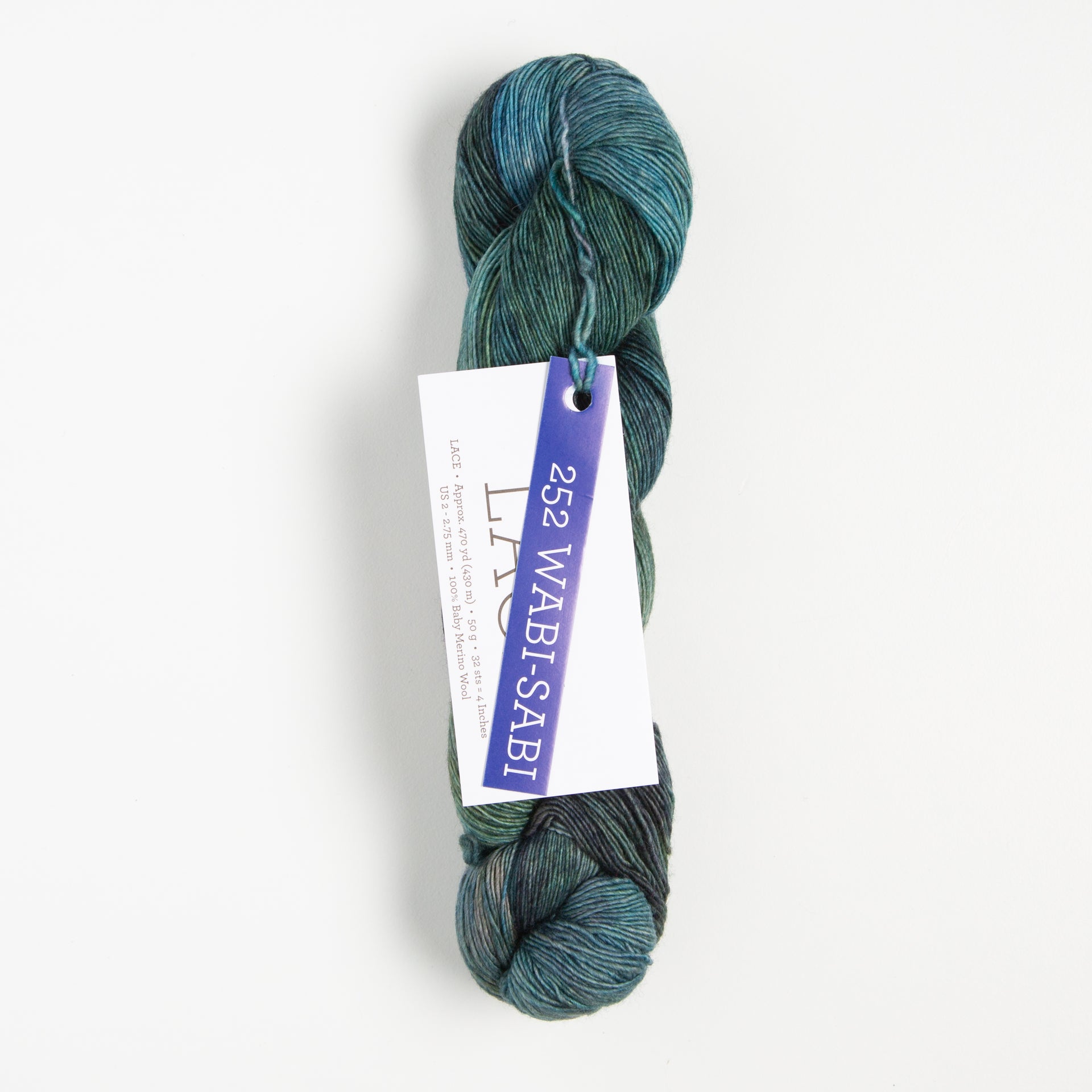 Malabrigo Lace Yarn - 252 Wabi Sabi
