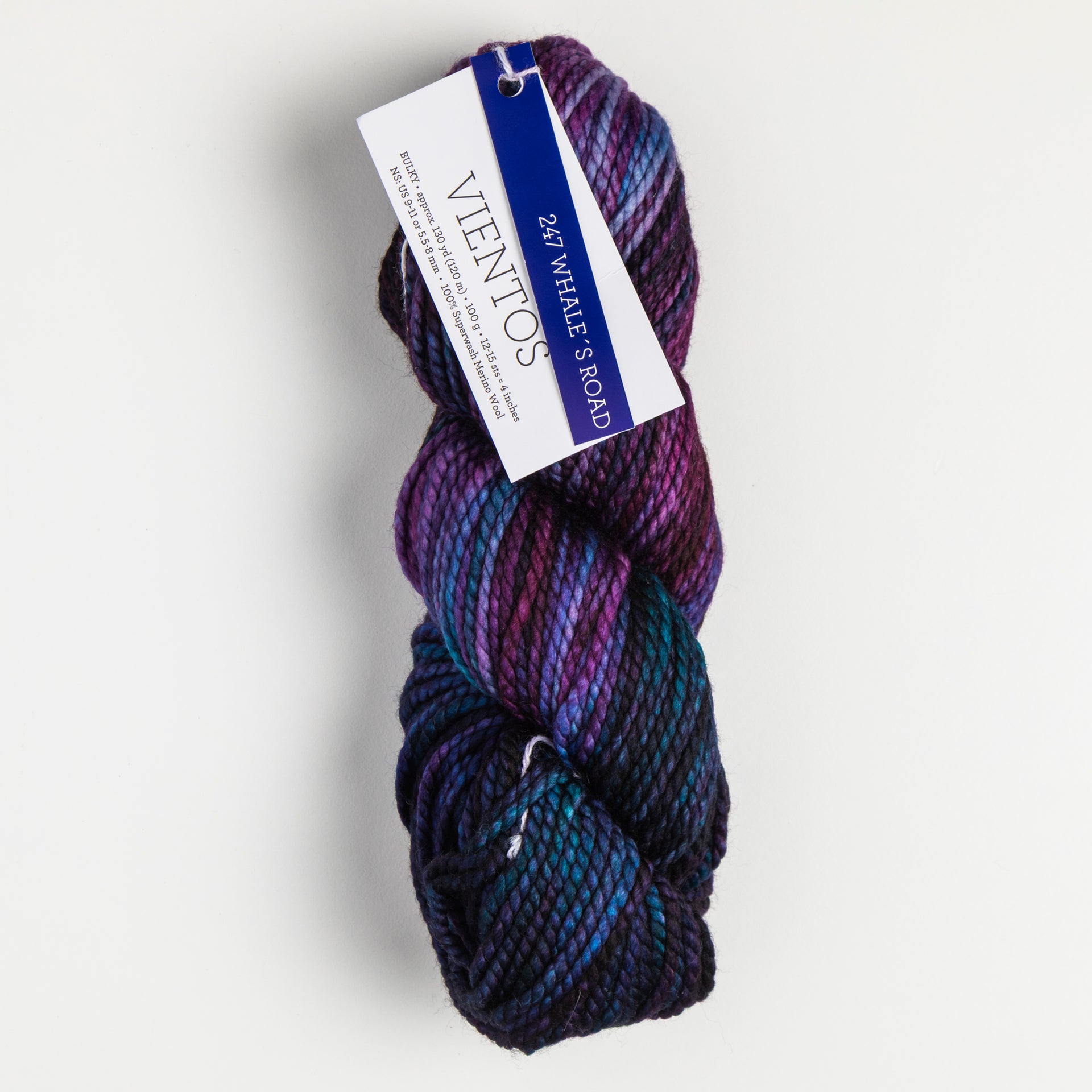 Malabrigo Vientos Yarn - 247 Whale's Road