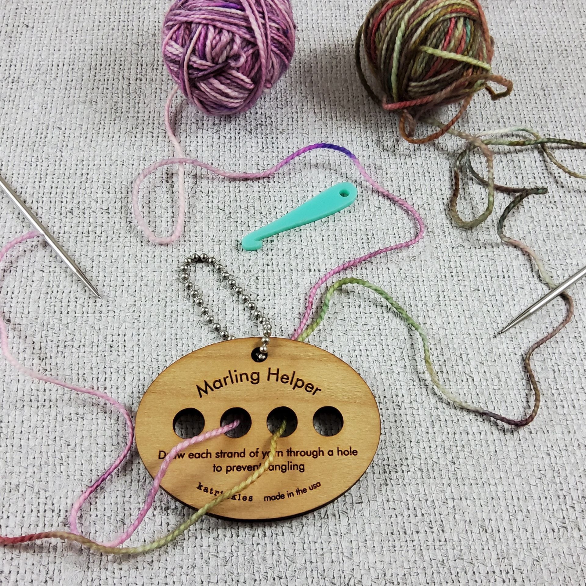 Katrinkles Marling Tools - Marling Helper Tool with Hook