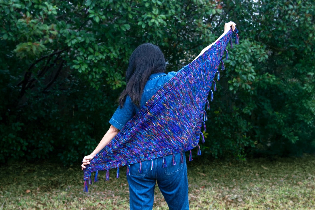 Modern Daily Knitting x Madelinetosh Atlas Kits - Mesa Drift Shawl