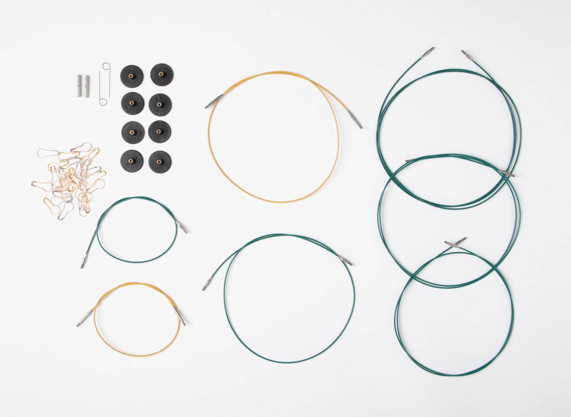 Knit Picks Resilience Obsidian Interchangeable Needle Clutch Set - US 4-11