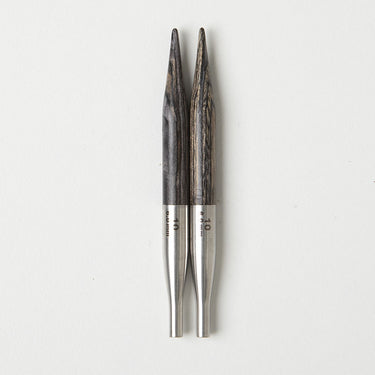 Knit Picks Resilience Obsidian Interchangeable Short Tip US 10 (6.00 mm)