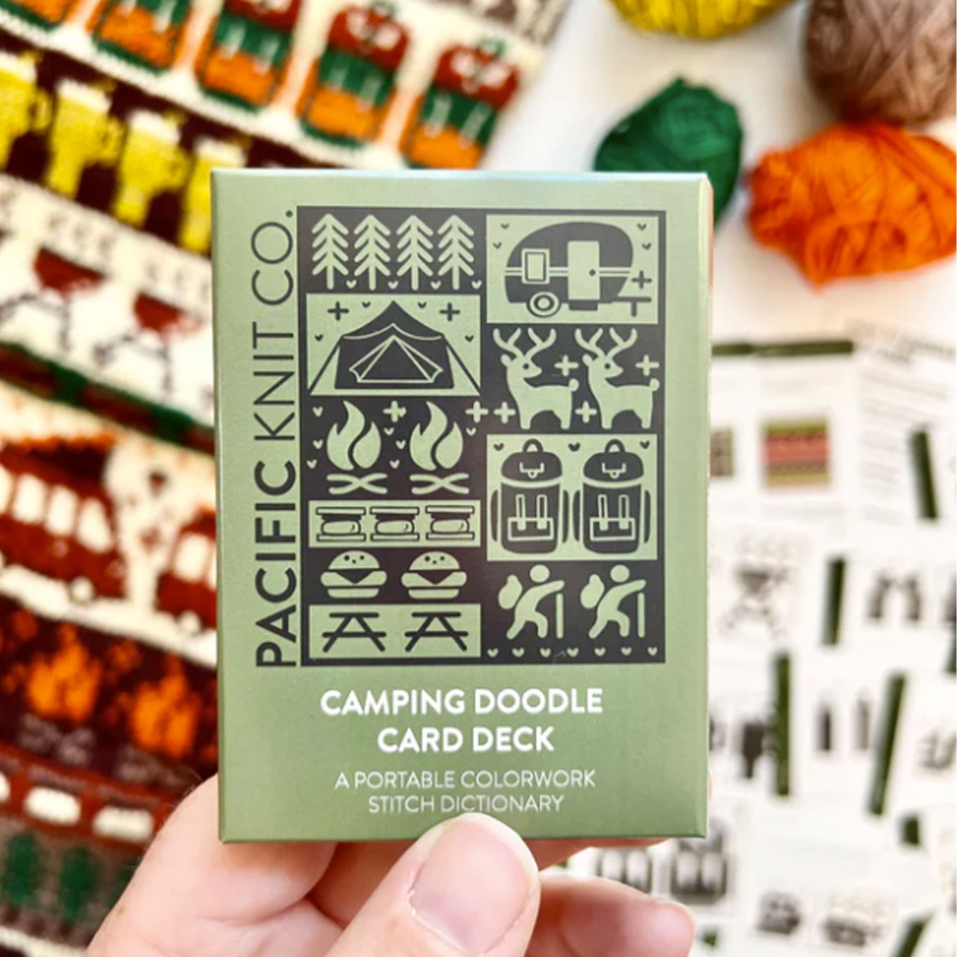 Pacific Knit Co. Camping Doodle Card Deck Expansion