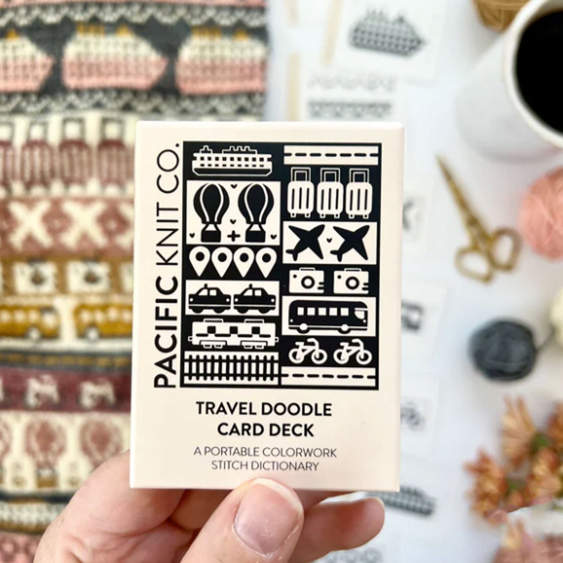 Pacific Knit Co. Travel Doodle Card Deck Expansion