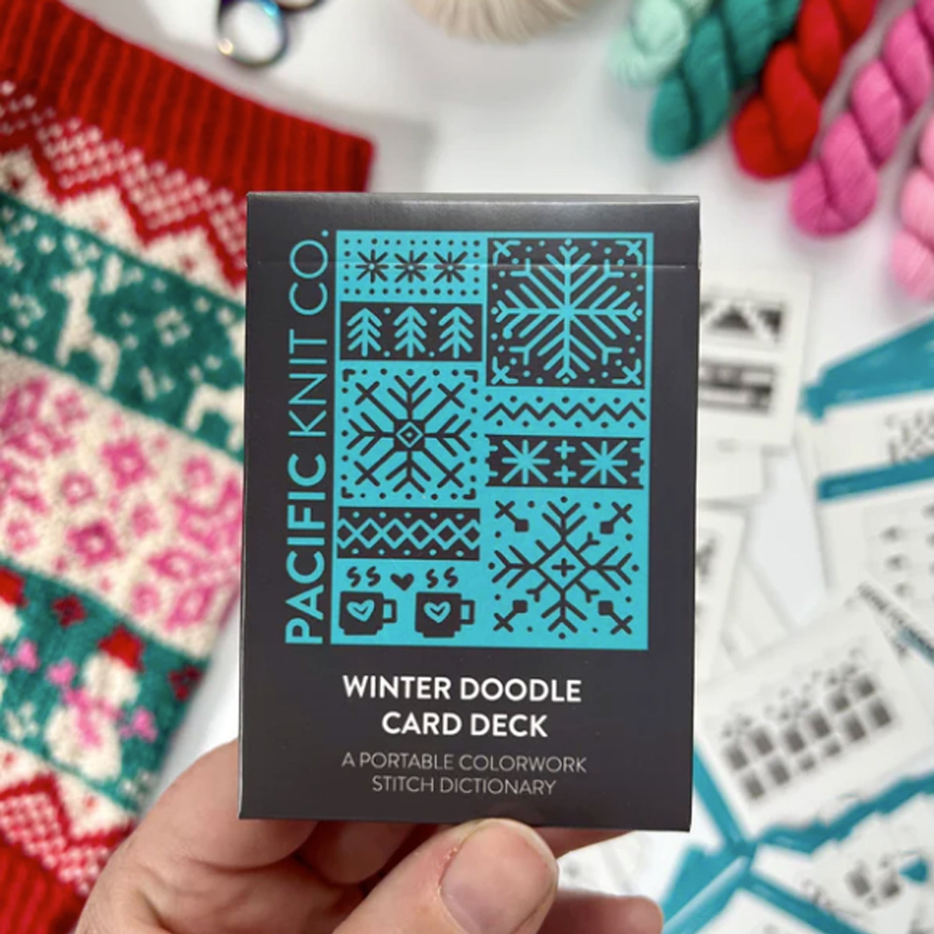 Pacific Knit Co. Winter Doodle Card Deck