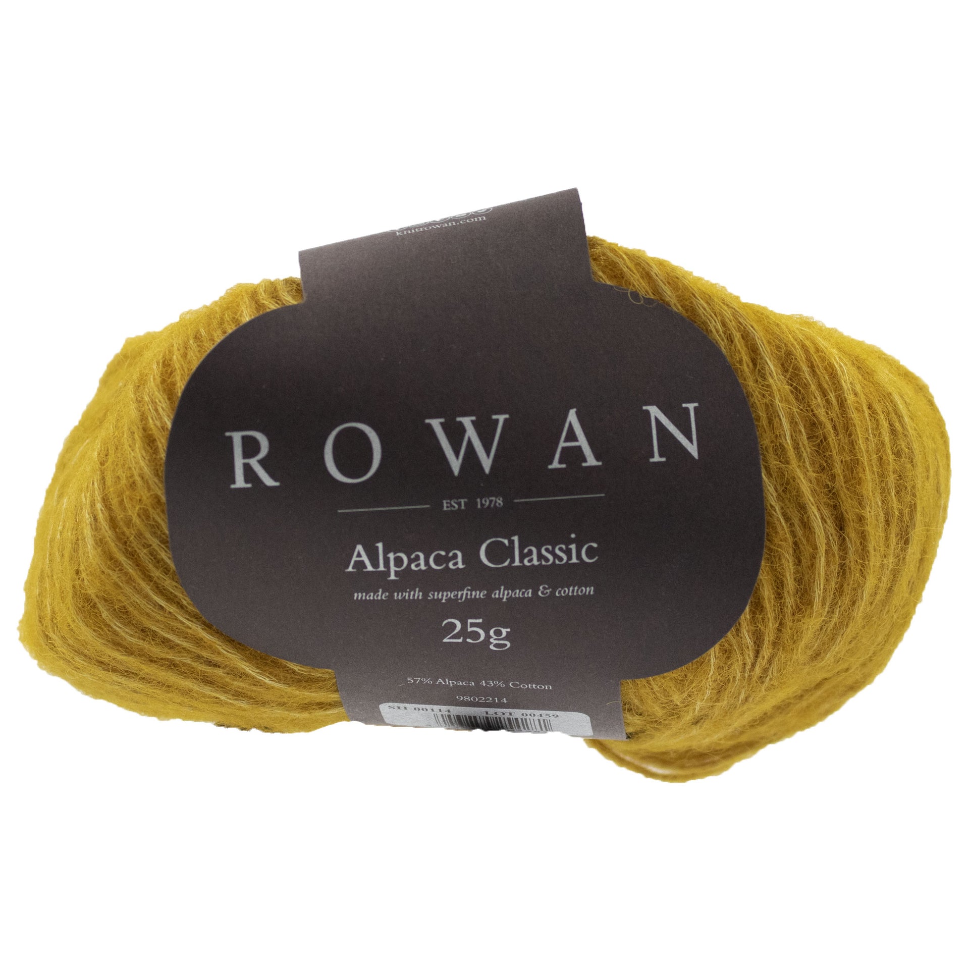 Rowan Alpaca Classic Yarn - 114 Golden Girl