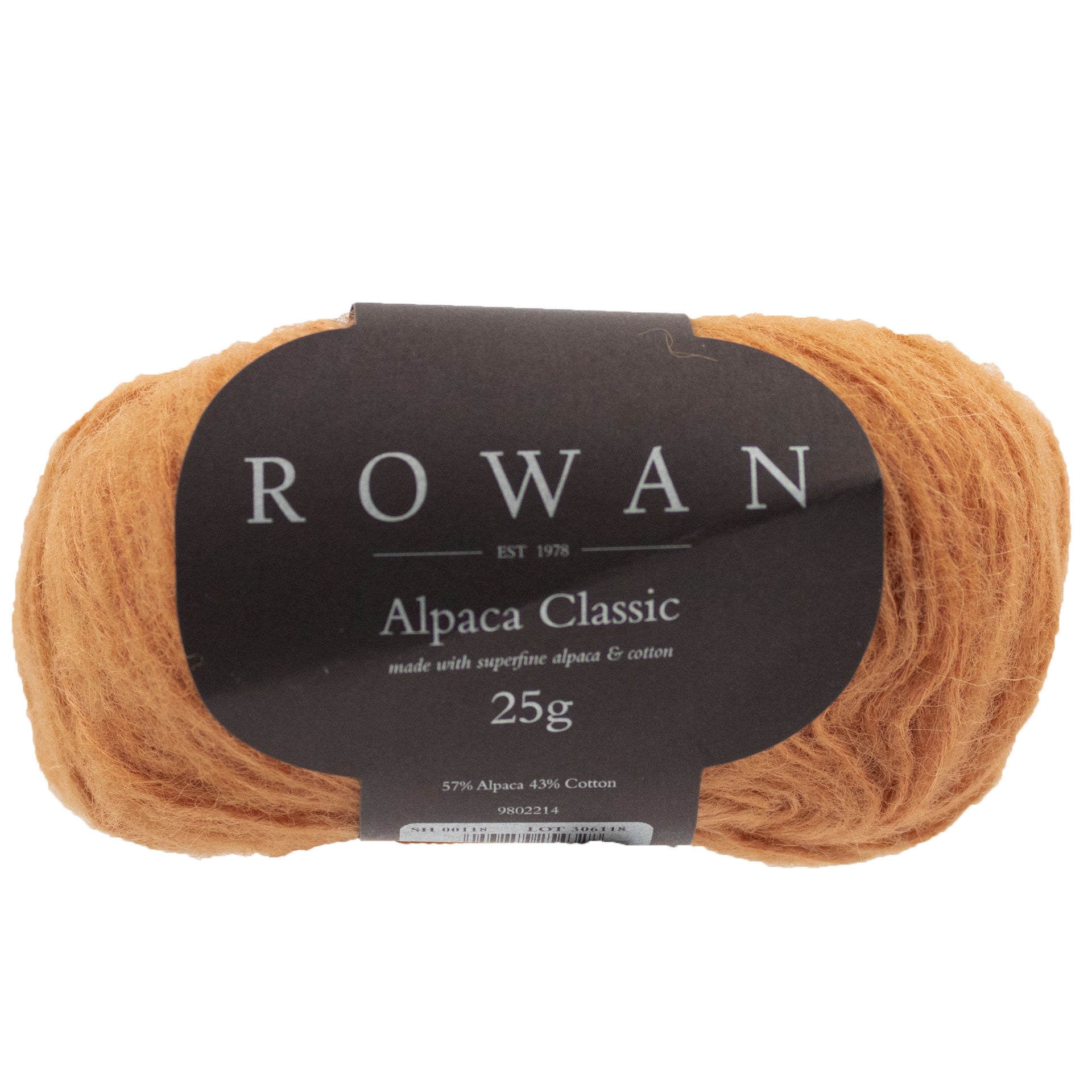 Rowan Alpaca Classic Yarn - 118 Cinnamon