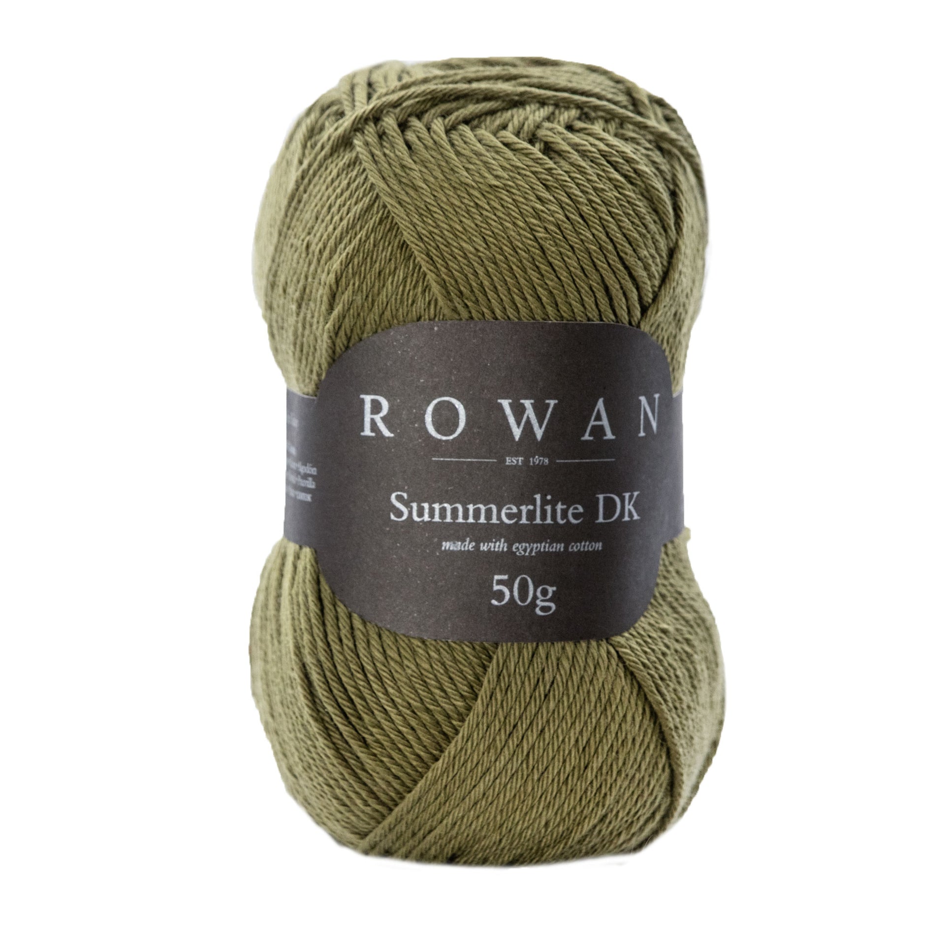 Rowan Summerlite DK Yarn - 461 Khaki