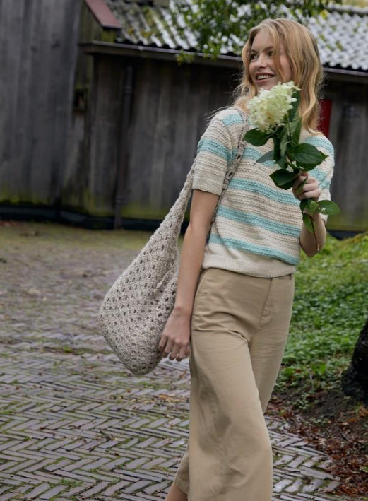 Lana Grossa Natural Knits 01 Patterns - 26 Crochet Bag - PDF Download