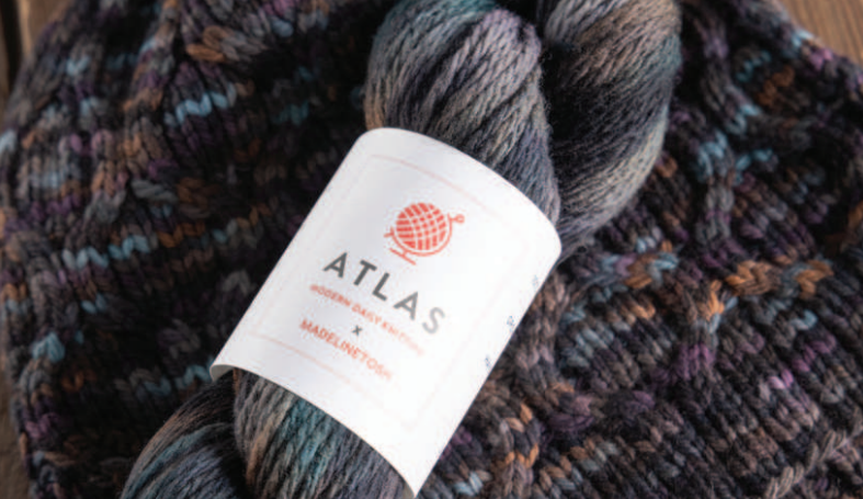Modern Daily Knitting x Madelinetosh Atlas Kits - Snowglobe