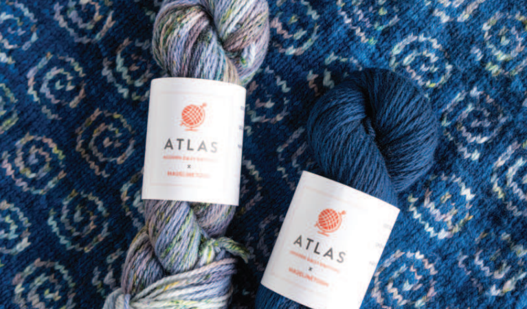 Modern Daily Knitting x Madelinetosh Atlas Kits - Narutomaki Vest