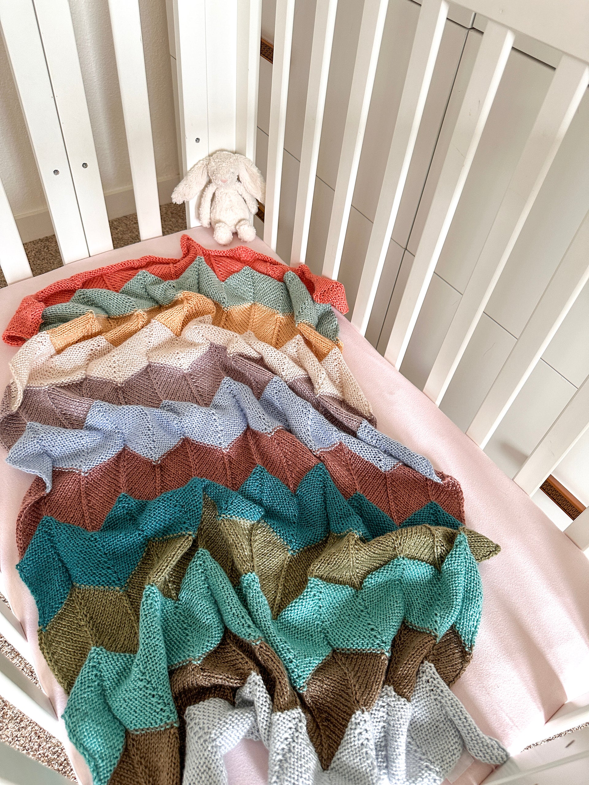 Jimmy Beans Wool Snuggle Stripes Blanket Kit