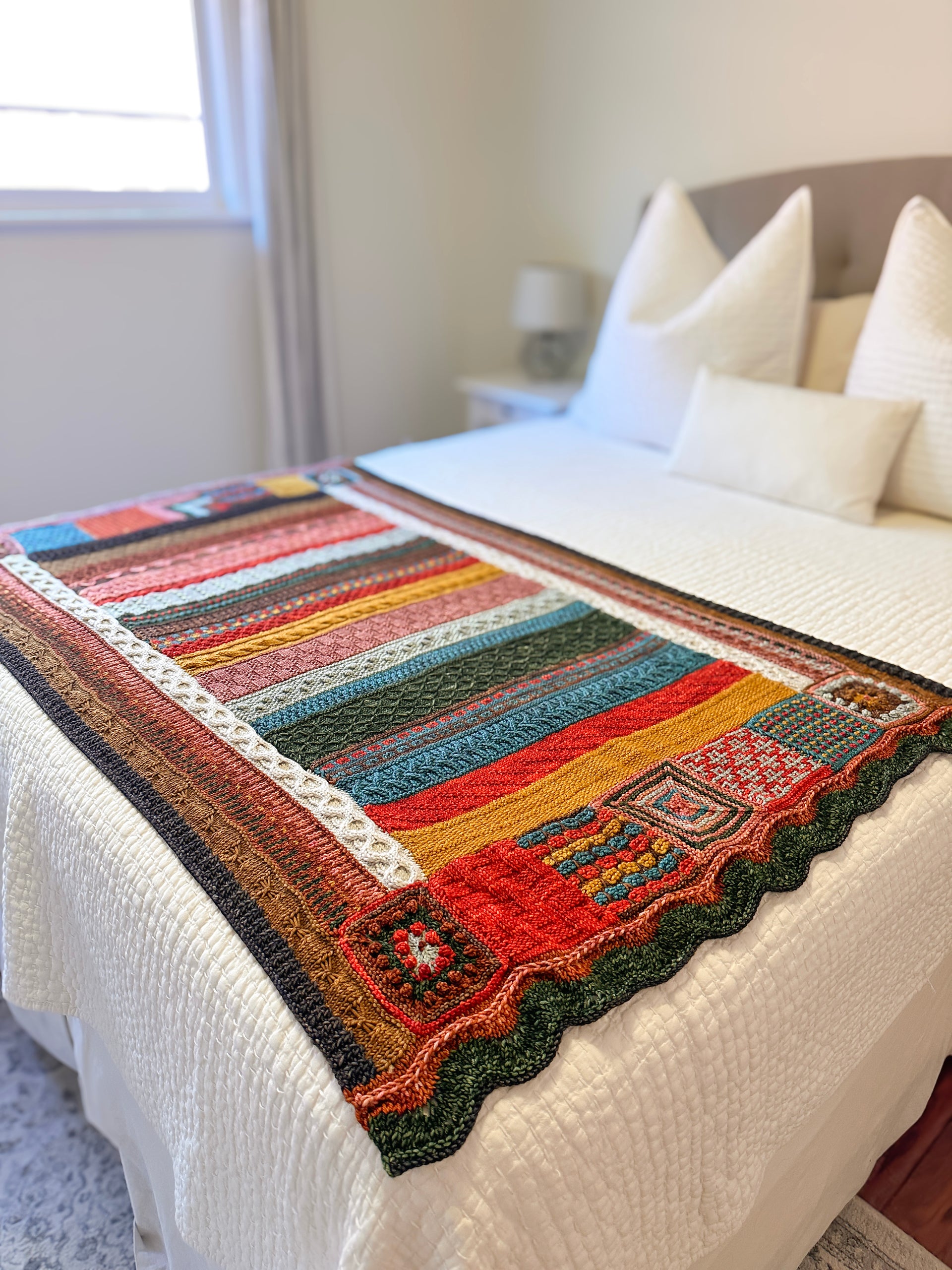 Jimmy Beans Wool 2025 Knit Blanket Club Kits - Tosh Blanket - Trailblazer
