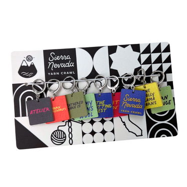 Jimmy Beans Wool Sierra Nevada Yarn Crawl 2025 - Stitch Marker Set