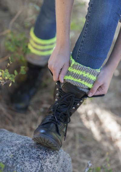 Stitch Mountain Mountaineer Boot Cuffs Free Knitting Pattern