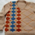 September 2007 Pattern Contest Winner: Buster - A Deconstructed Argyle Sweater by Ruth Homrighaus