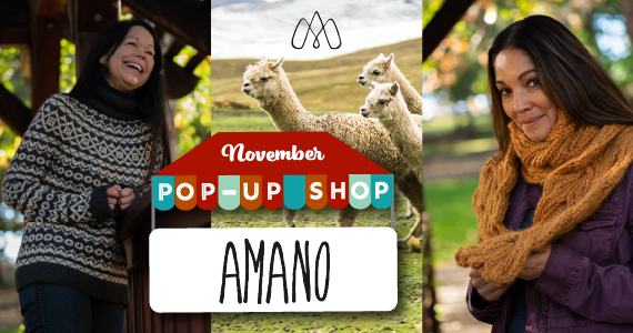 Amano Pop Up Shop November