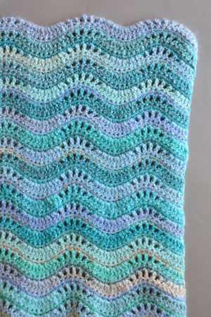 Inchworm Blanket Free Pattern