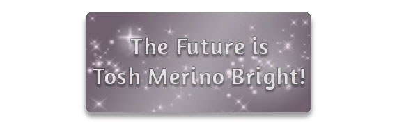 The Future is Tosh Merino Bright!
