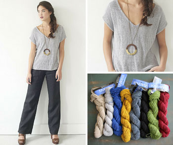 Odele by Amy Christoffers (featured in Berroco #368 Mykonos Pattern Collection)
