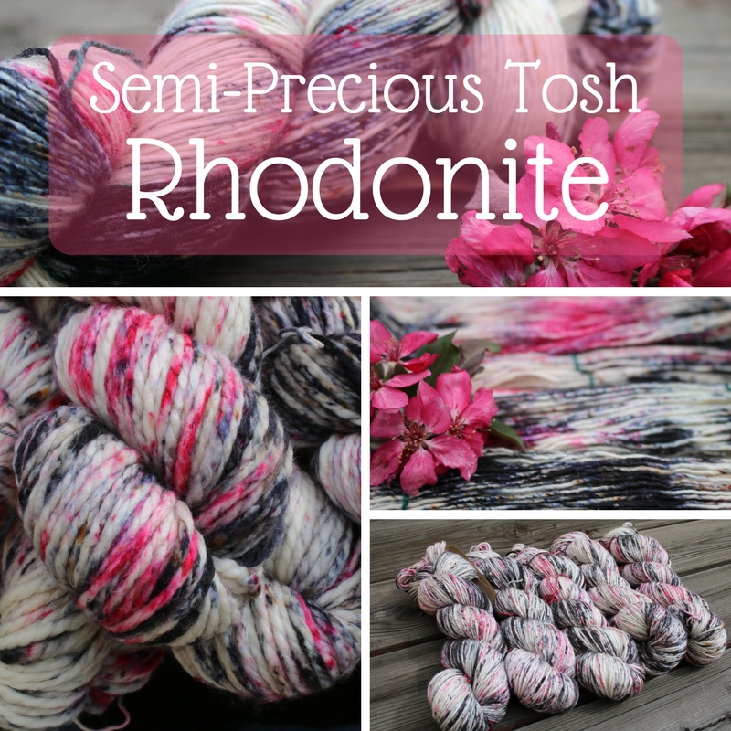 Semi-Precious Tosh : Rosy Rhodonite