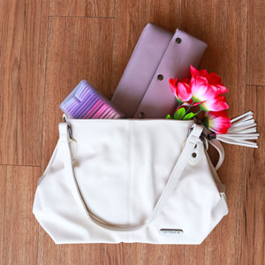 Namaste Maker's Fully Loaded Shoulder Bag kits Cream/Petal