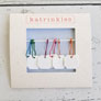 Katrinkles Write on / Wipe Off Stitch Markers - White Acrylic Accessories photo