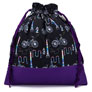 della Q Large Eden Project Bag - 119-2 - Fabric Print Collection - Yarn Bombing Accessories photo