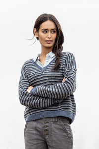 Blue Sky Fibers Patterns - The Classic Series Patterns - Harrisburg Pullover - PDF DOWNLOAD